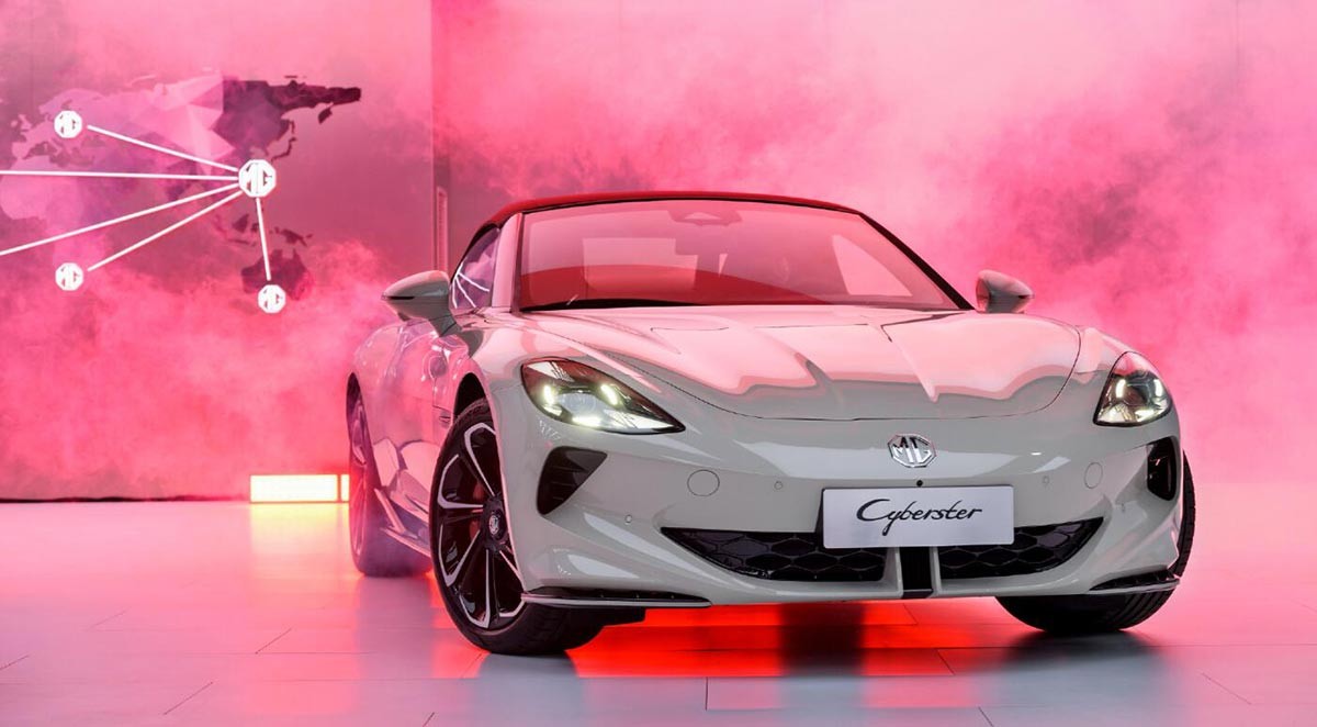 MG Cyberster hits the Chinese market - starts from <span class=