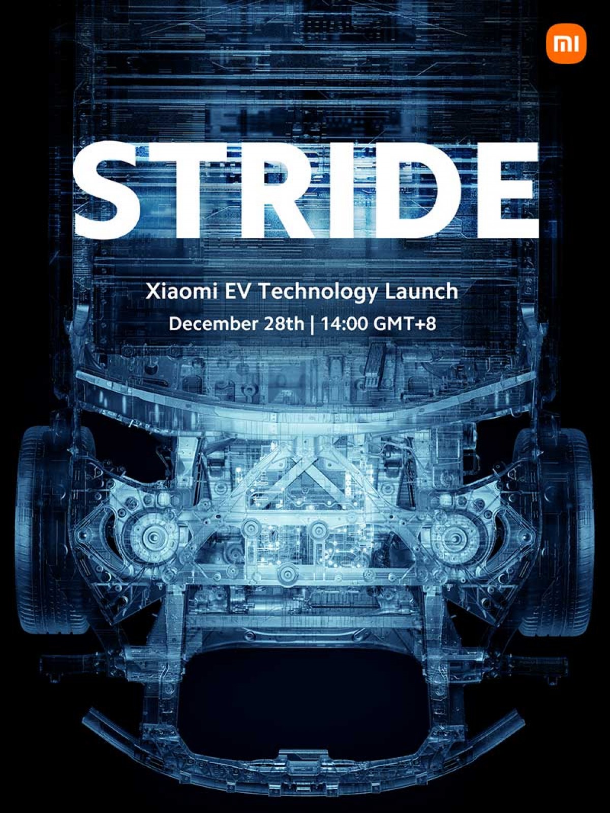 Xiaomi EV Tech launch scheduled for December 28