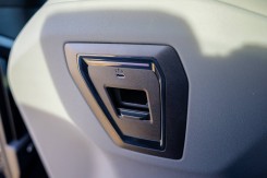 The rear seats come with great added comfort, but no built-in TV displays.