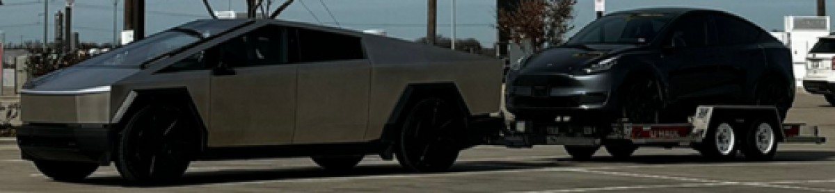 Tesla Cybertruck AWD real life towing range tested