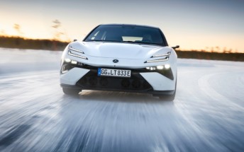Lotus Emeya electric grand tourer triumphs in arctic circle cold weather testing