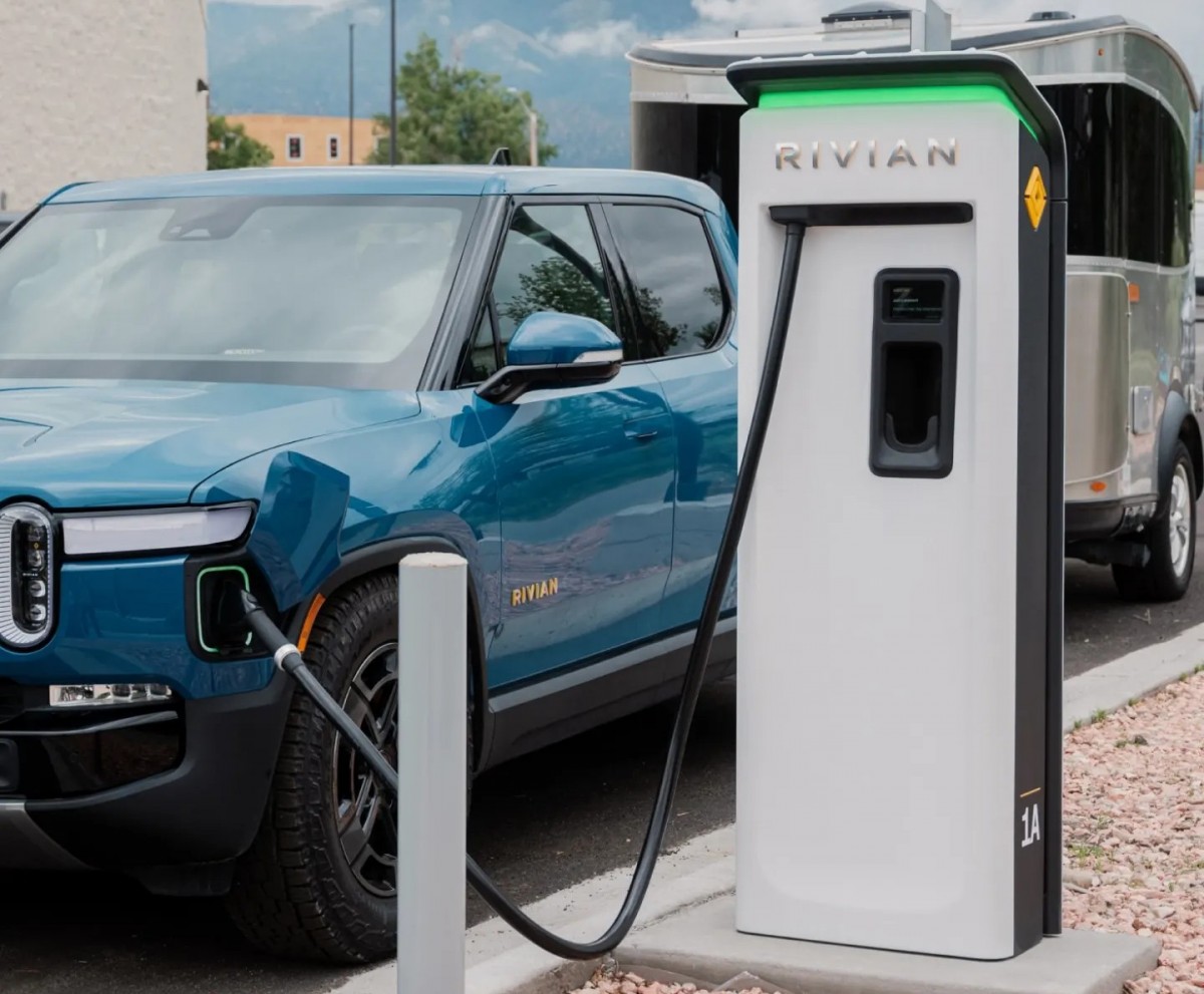 Rivian is opening up its charging network to other EVs