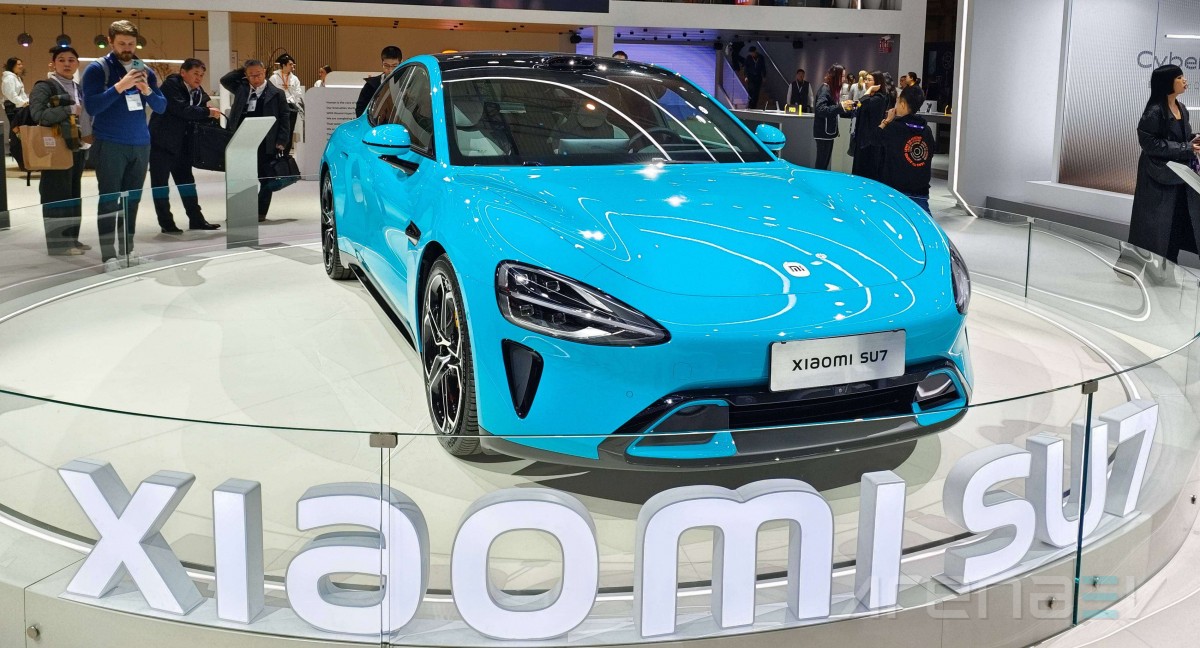 Eyes-on: XIaomi SU7 lands in Europe