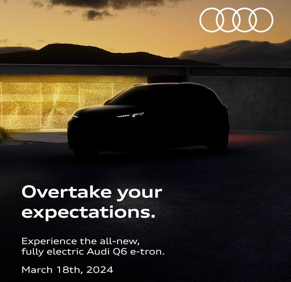 Audi Q6 e-tron finally has an official unveiling date