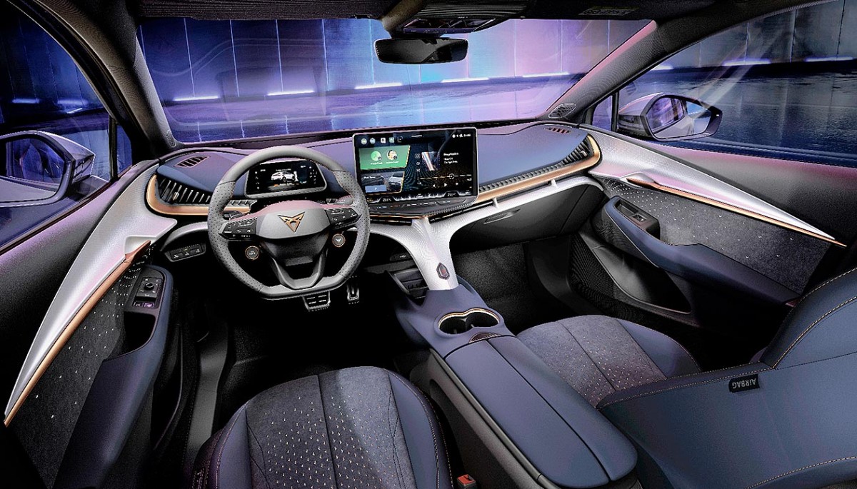 Cupra Tavascan interior