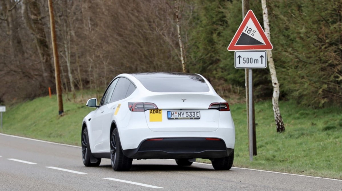 ADAC tested Tesla Model Y's recuperation