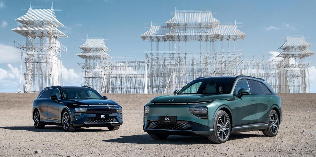 XPeng brings the G9 SUV and P7 sedan to Germany