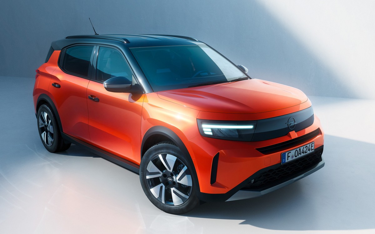 Opel shows the upcoming Frontera EV for the first time