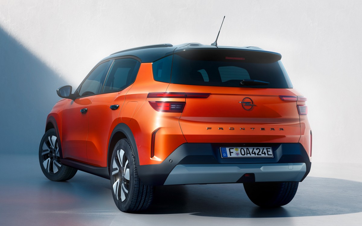 Opel shows the upcoming Frontera EV for the first time