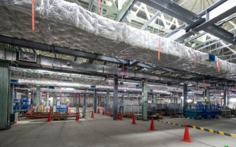 Nissan unveils solid-state battery production line