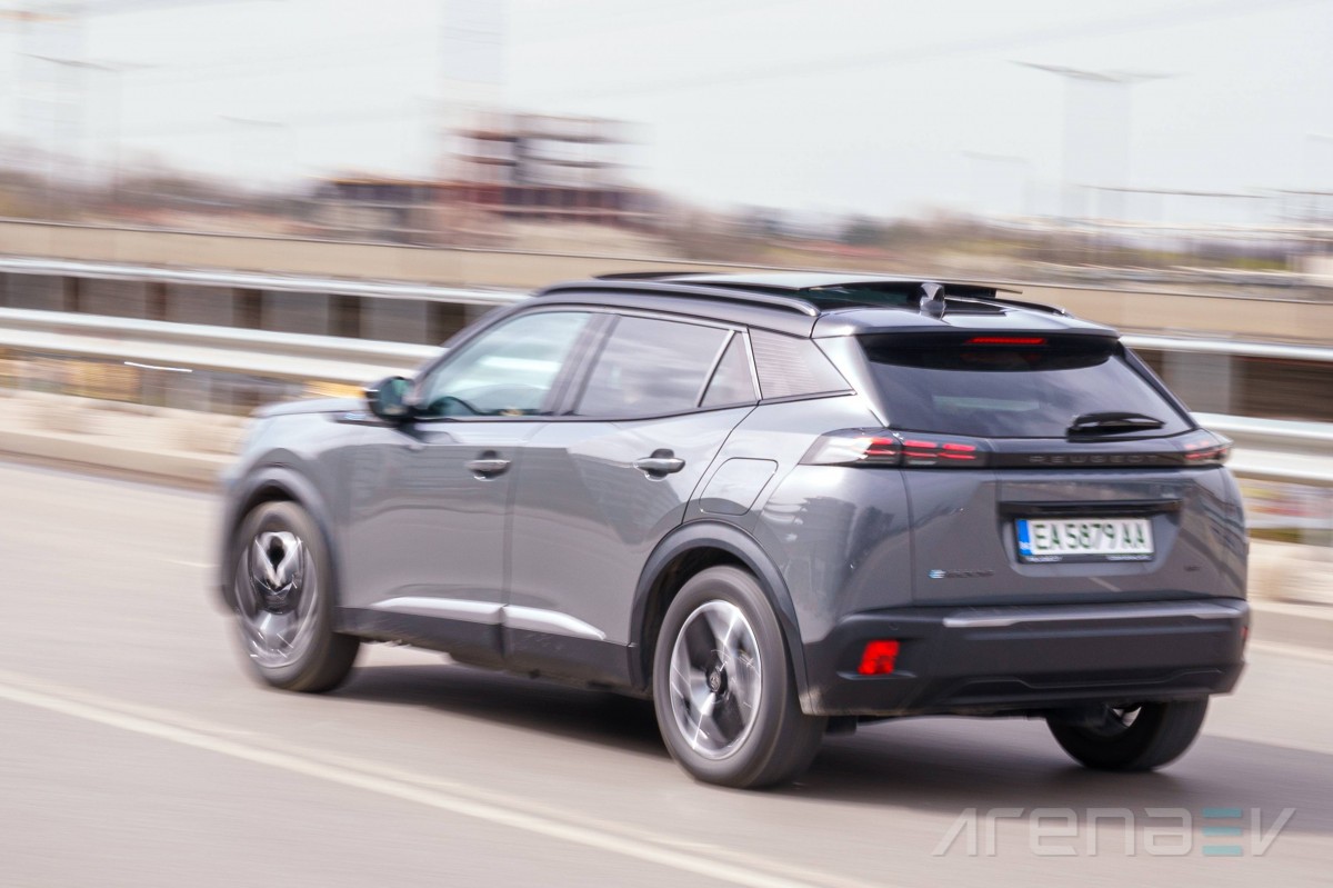 Peugeot e-2008 real world range test
