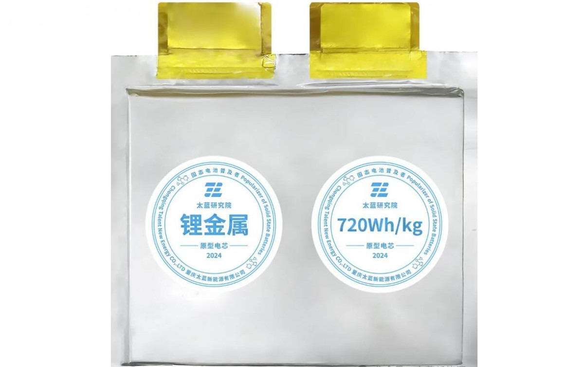 Chinese startup Talent unveils record-breaking solid-state battery
