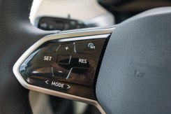 The capacitive touch buttons don't work great.