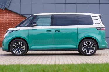 The side profile of the ID.Buzz is basic, yet stylish!