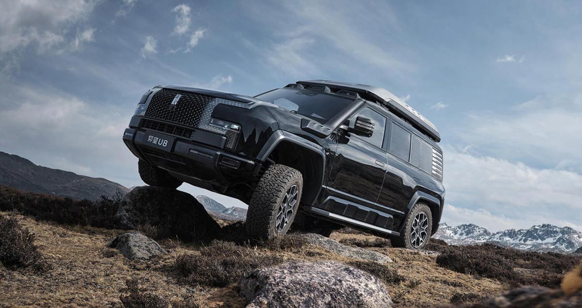 BYD's Yangwang U8 gets off-road ready with Master Edition