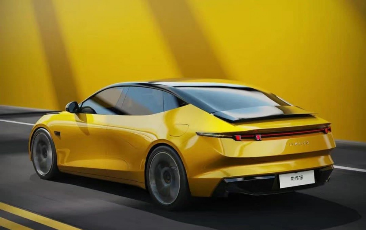Rendering of the Lynk & Co Zero based on the spy shots