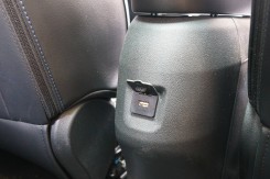 The rear passengers get almost no amenities.