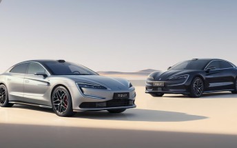 BYD's Yangwang U7 debuts in China - an electric 1,287-hp sedan