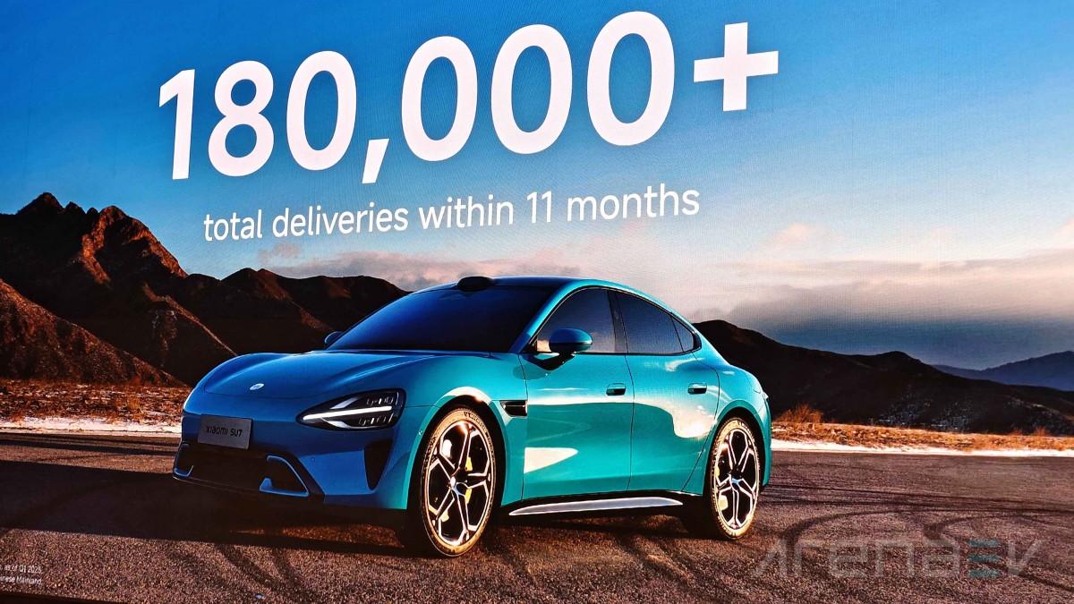 Xiaomi delivers over 180,000 SU7s, the Ultra version sold out for two years