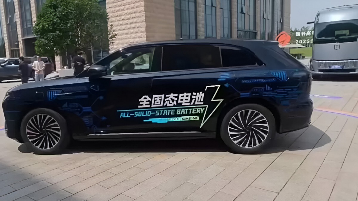 Chery is already road-testing advanced solid-state battery