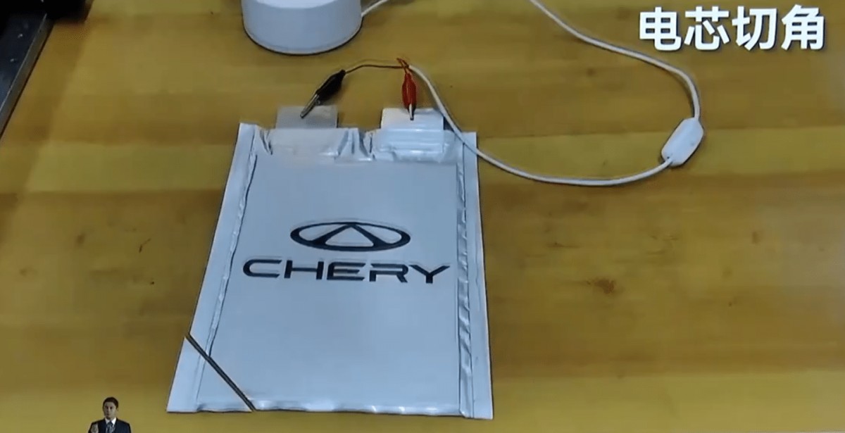 Chery is already road-testing advanced solid-state battery