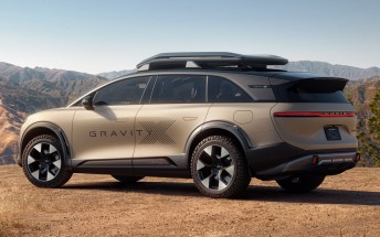 Lucid officially presents the Gravity X concept, a 