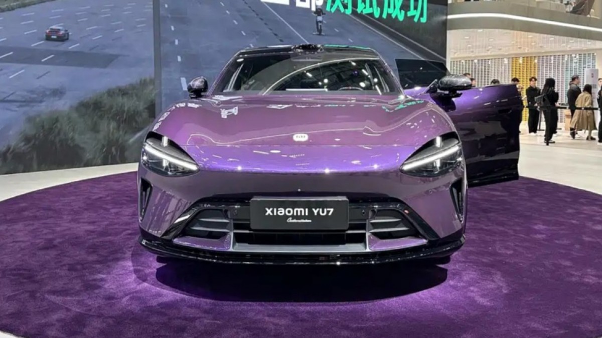 Xiaomi YU7 outsells Tesla Model Y, launches Crystal Purple Challenger edition