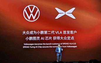 VW to be the launch customer of XPeng's new  VLA 2.0 self-driving system