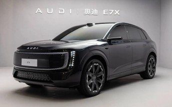AUDI E7X officially launches in China