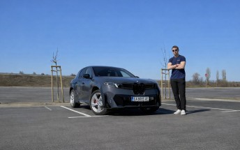 BMW iX3 50 xDrive real life range test with 20-inch rims