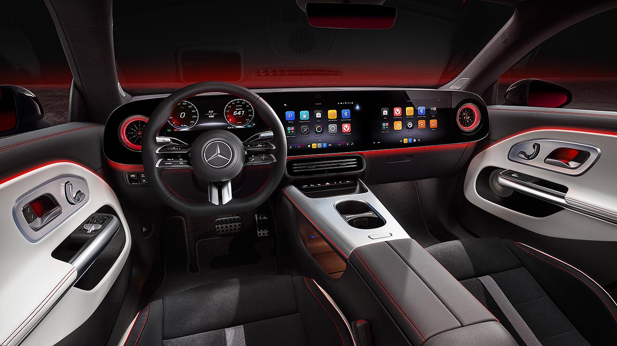 Mercedes CLA interior