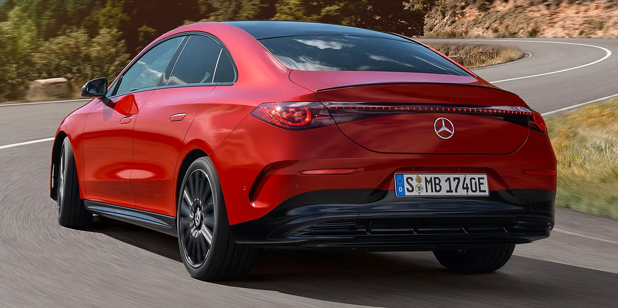 Mercedes CLA back