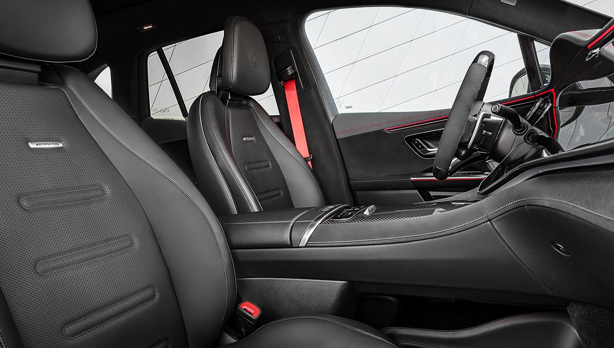 Mercedes EQE SUV interior