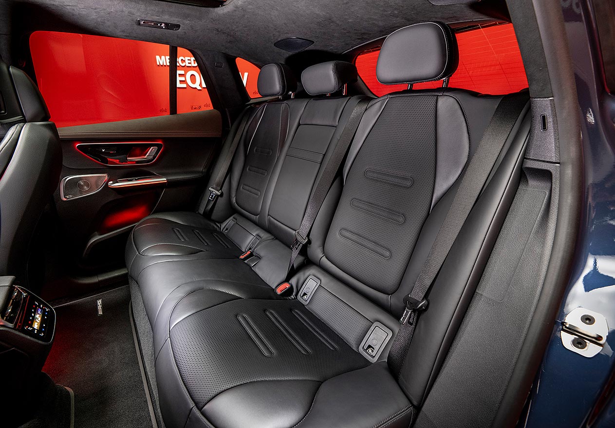Mercedes EQE SUV interior