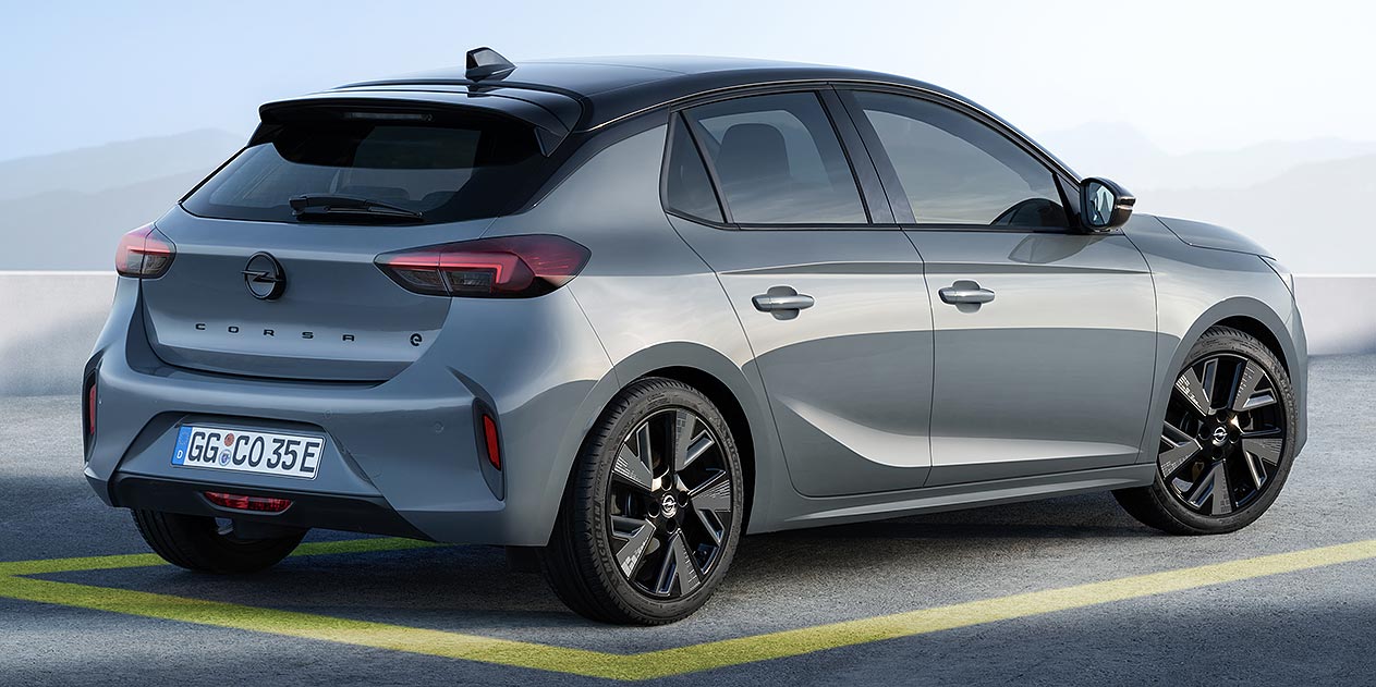 Opel Corsa Electric back