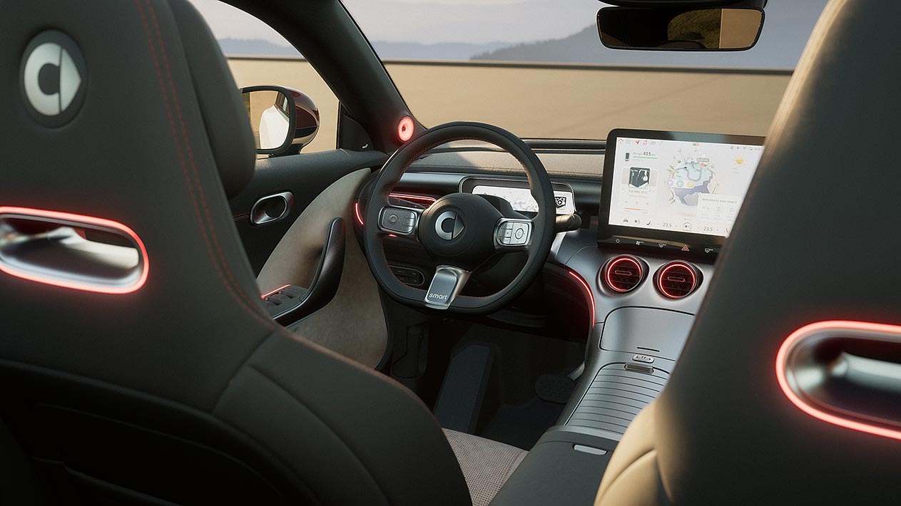 Smart 3 interior