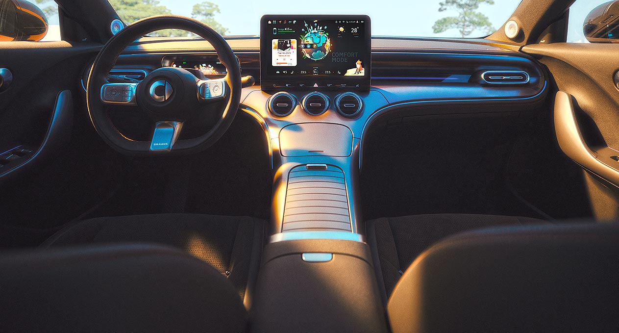 Smart 3 interior