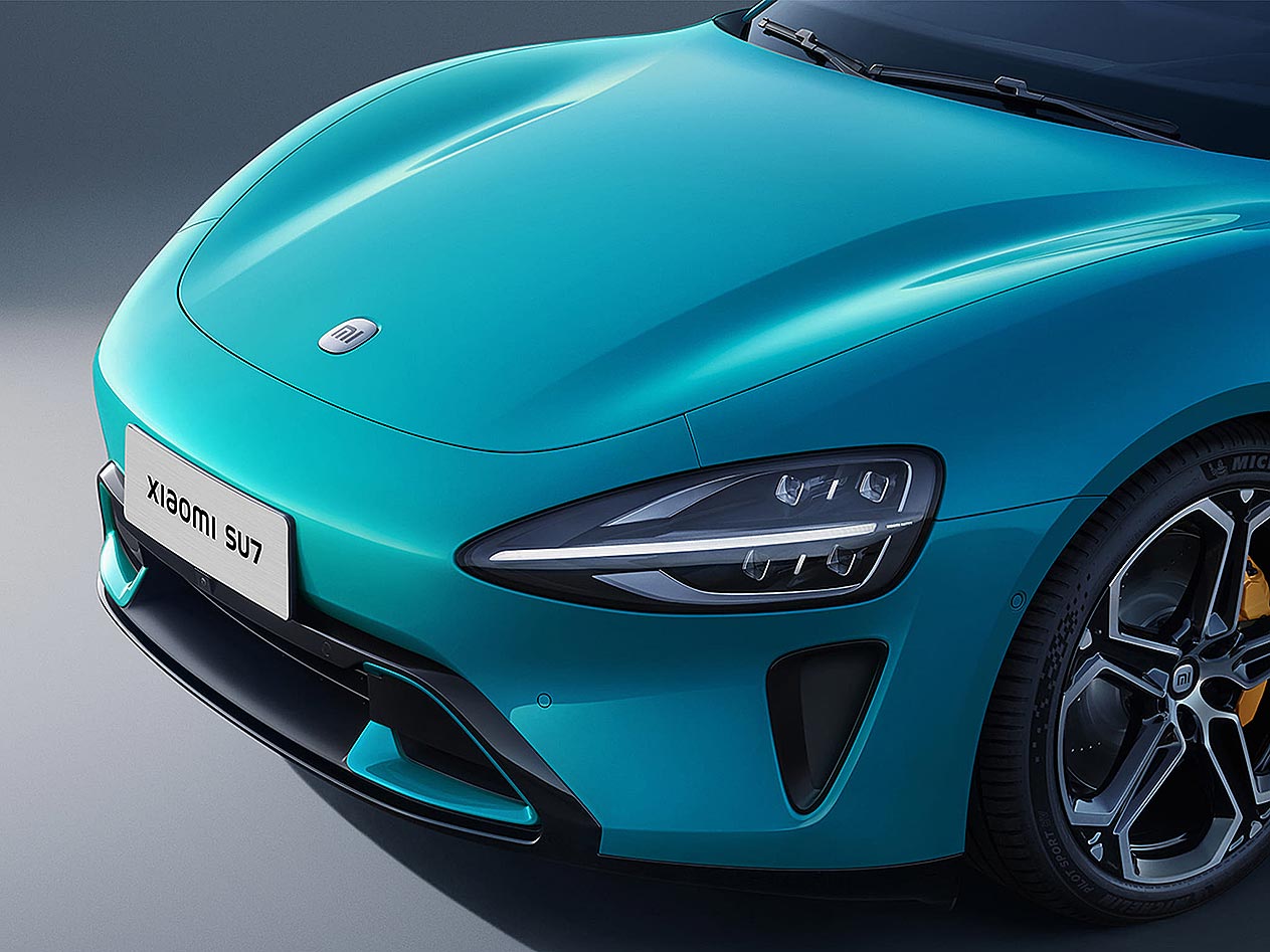 More Xiaomi SU7 pictures