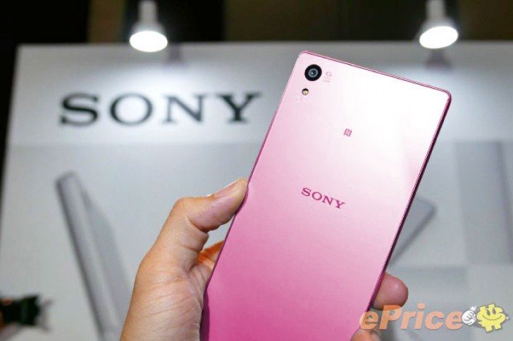 Pink Sony Xperia Z5 coming in January, rumor says - GSMArena.com news