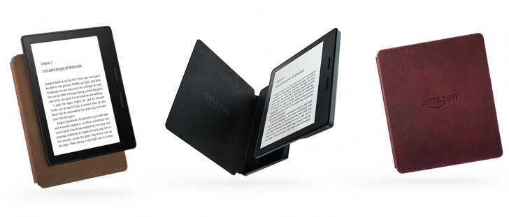 New Amazon Kindle Oasis brings leather covers, better backlight