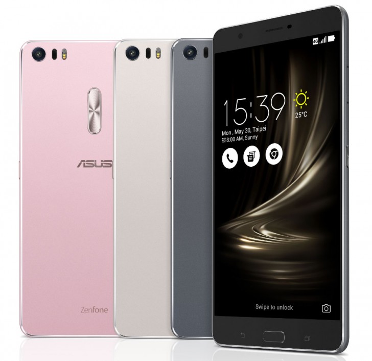Asus ZenFone 3, ZenFone 3 Deluxe, and ZenFone 3 Ultra to go on