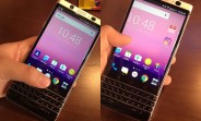 Screenshot of Nougat-powered BlackBerry Mercury leaks
