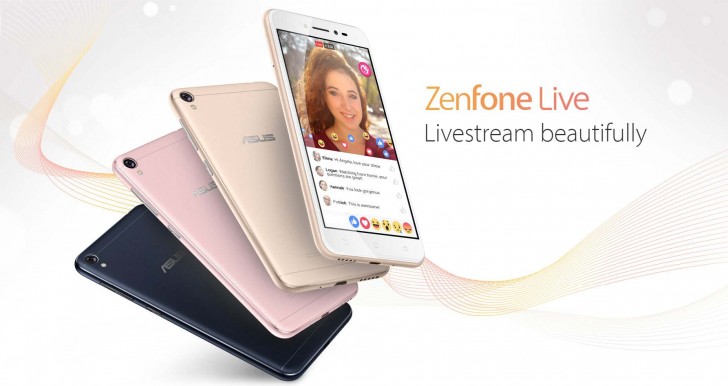 Asus ZenFone Live debuts with real-time beautification cameras