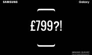 Samsung Galaxy S8 listed for pre-order in the UK at £799