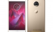 Moto Z2 Force smiles in a leaked press render