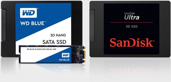 WD and SanDisk unveil new SSDs: starting at $100 for 250GB, built