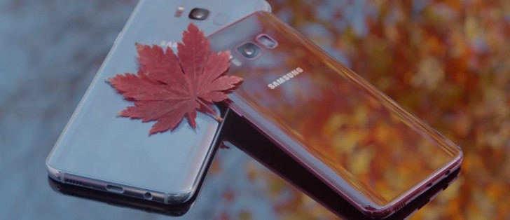 Samsung officially launches Burgundy Red Galaxy S8 - GSMArena.com news