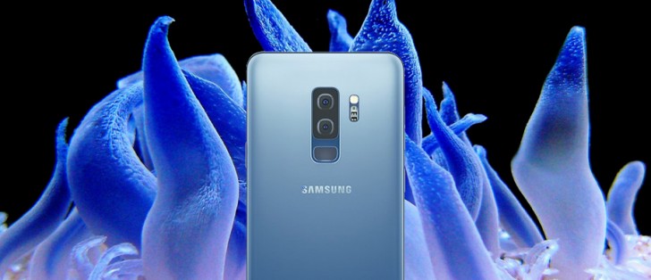 Samsung Galaxy S9+ in Coral Blue swims to the surface - GSMArena