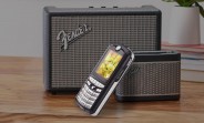 The Motorola E398 (aka ROKR E1) could vibrate with sound too