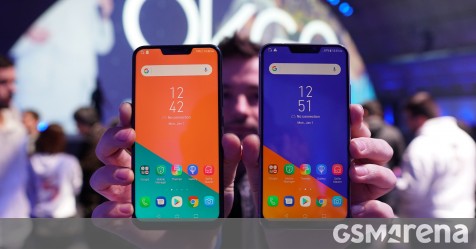 Asus Zenfone 5 and 5z have smaller notches than the 